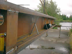 Deep Brook power plant ASFM frame